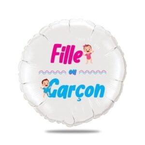 Ballon annonce grossesse - fille ou garçon