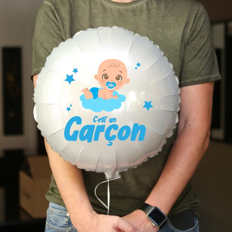 Ballon annonce grossesse - c'est un garçon