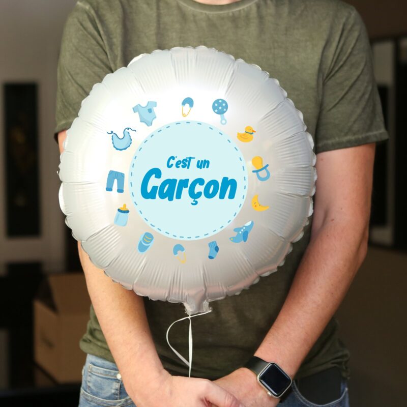 Ballon annonce grossesse - c'est un garçon