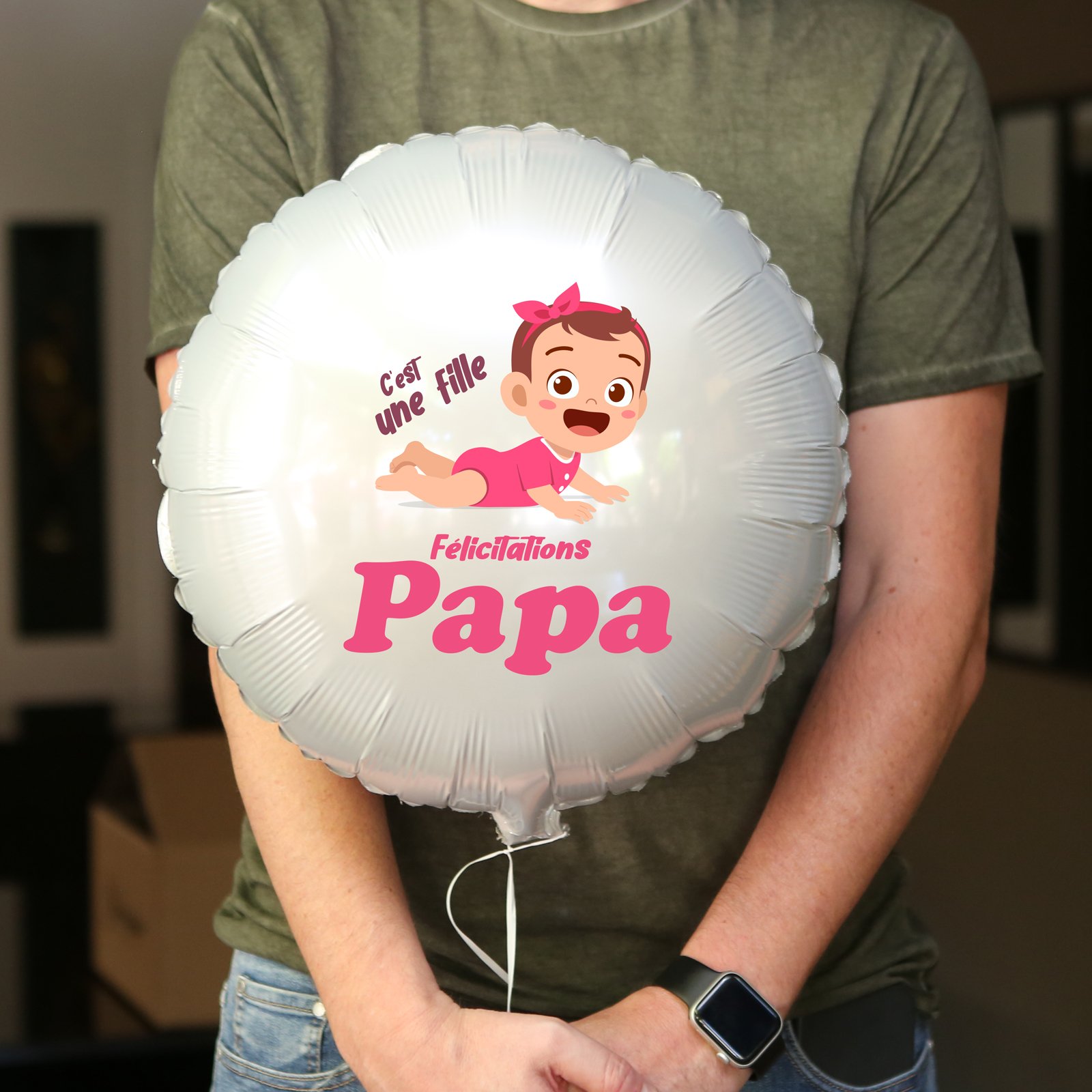 Ballon annonce grossesse - tu vas être papa