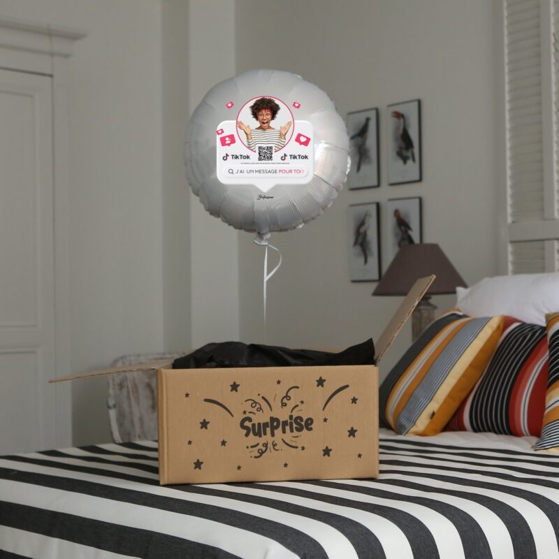 Ballon message vidéo Tik Tok - Ballon aluminium 46cm – Image 4