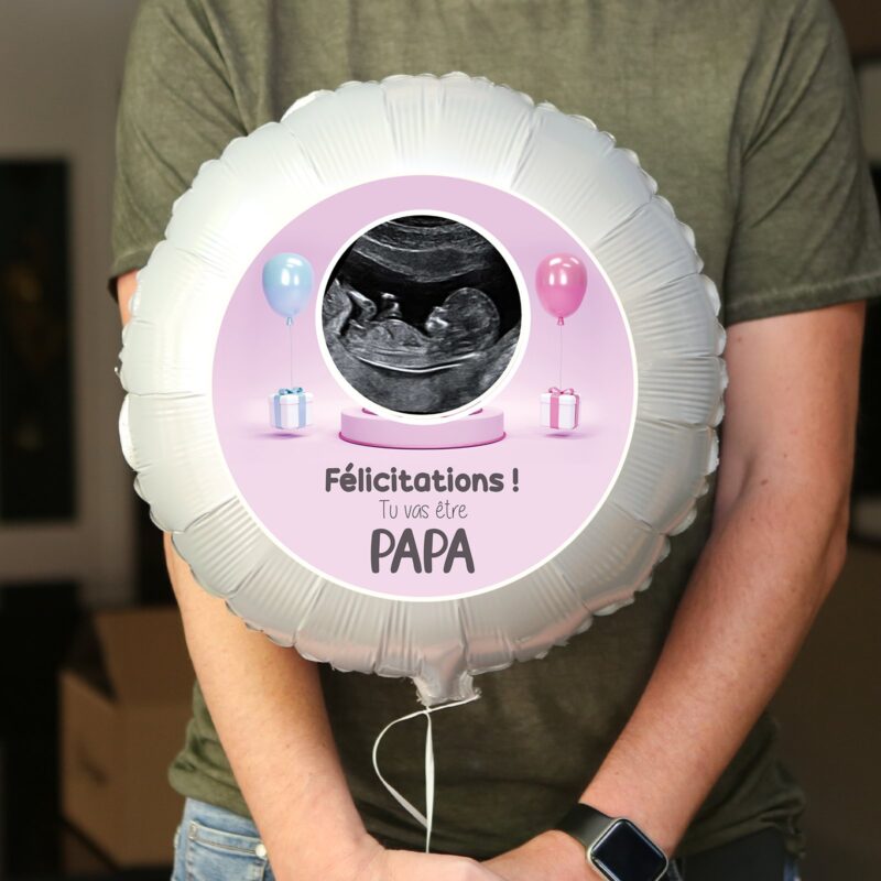 Ballon échographie thème fille ou garçon – Image 2