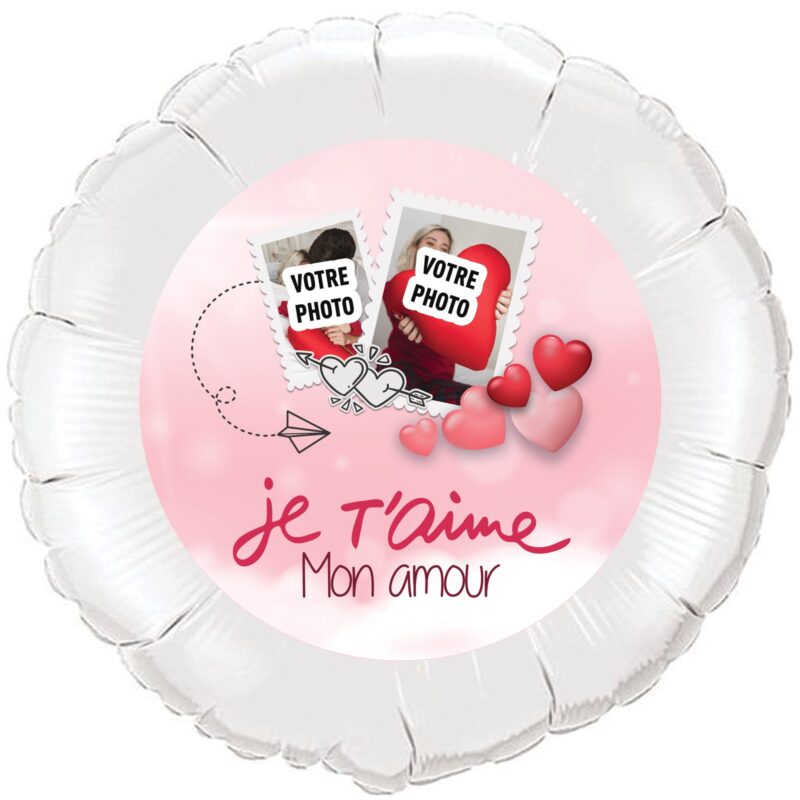 Ballon surprise amour - Saint valentin je t'aime mon amour – Image 2