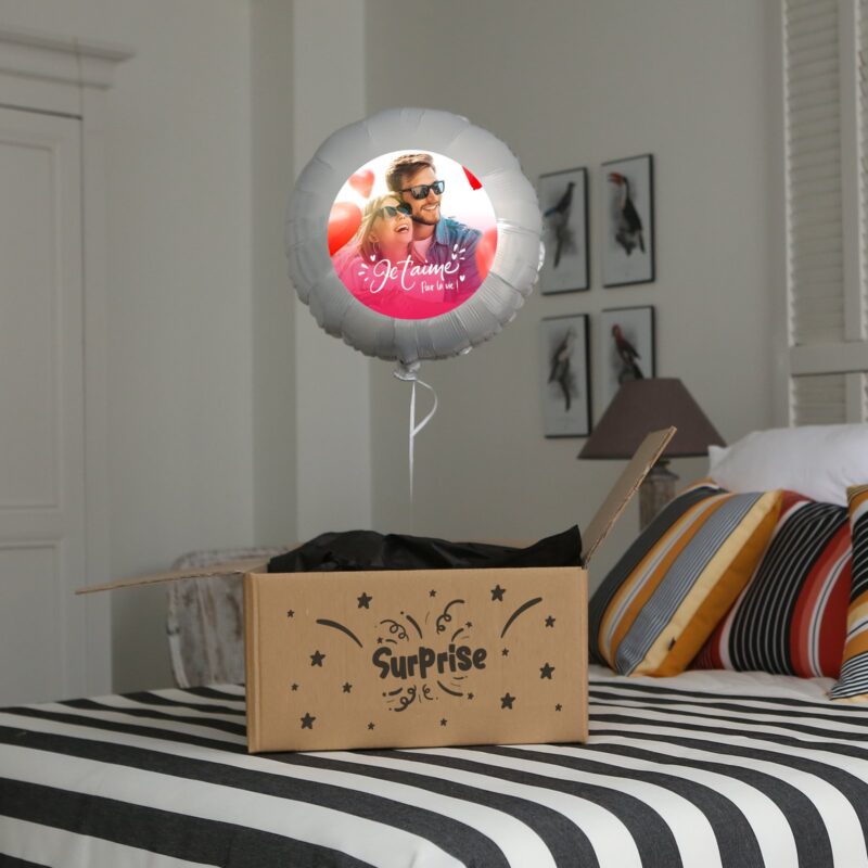 Ballon surprise amour - Saint valentin je t'aime mon amour grande photo – Image 4