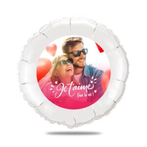 Ballon surprise amour - Saint valentin je t'aime mon amour grande photo