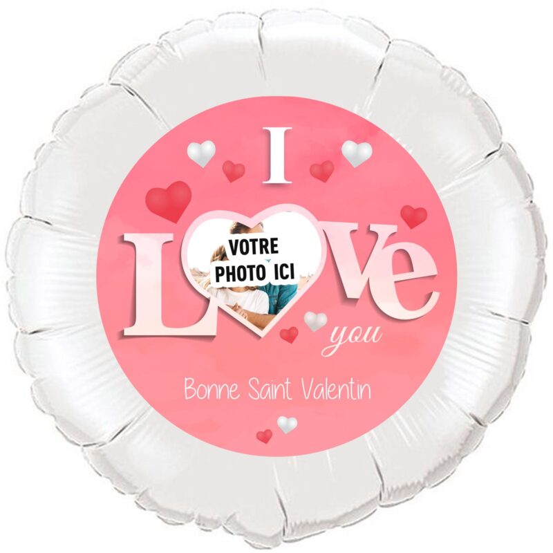 ballon fête Saint Valentin