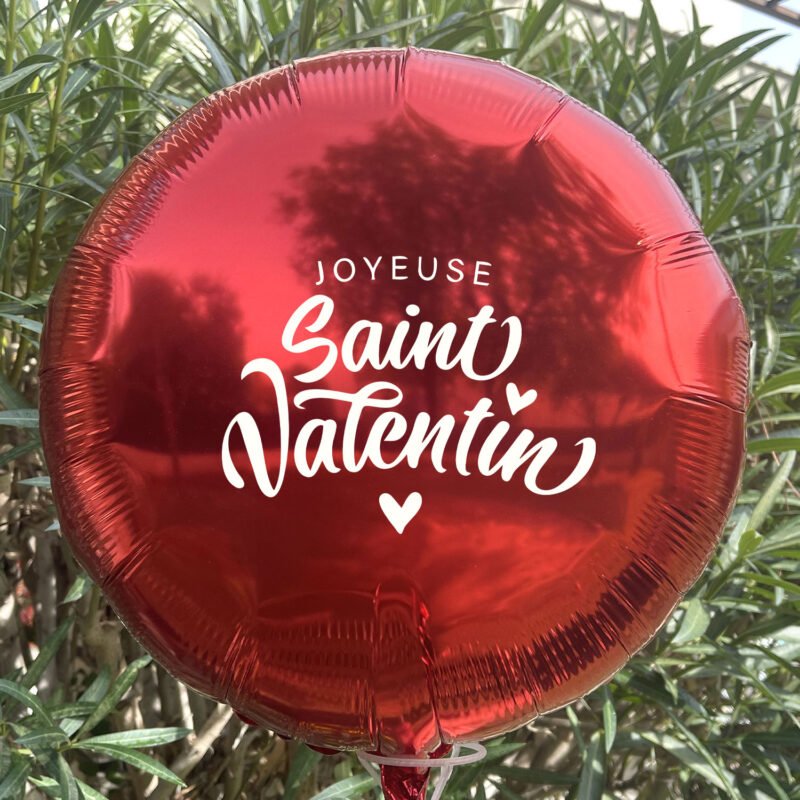 ballon hélium 46cm personnalisation